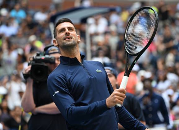 FLUSHING NY- AUGUST 24: Novak Djokovic is seen during Arthur Ashe Kids Day at the USTA Billie Jean King National Tennis Center on August 24, 2024 in Flushing Queens. Copyright: xmpi04x