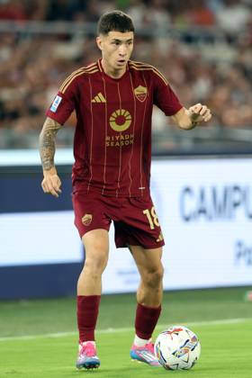 Rome, Italy 25.08.2024 : Matias Soule of Roma during Italian football championship Serie A Enilive 2024-2025 match AS Roma Vs Empoli FC at Stadio Olimpico in Rome on August 25, 2024. Copyright: xMarcoxIacobucci IPAxSportx xipa-x xx IPA_49077334 IPA_Agency_IPA49077334