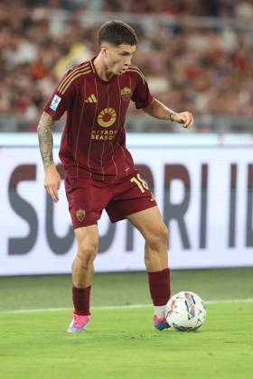 Rome, Italy 25.08.2024 : Matias Soule of Roma during Italian football championship Serie A Enilive 2024-2025 match AS Roma Vs Empoli FC at Stadio Olimpico in Rome on August 25, 2024. Copyright: xMarcoxIacobucci IPAxSportx xipa-x xx IPA_49078104 IPA_Agency_IPA49078104