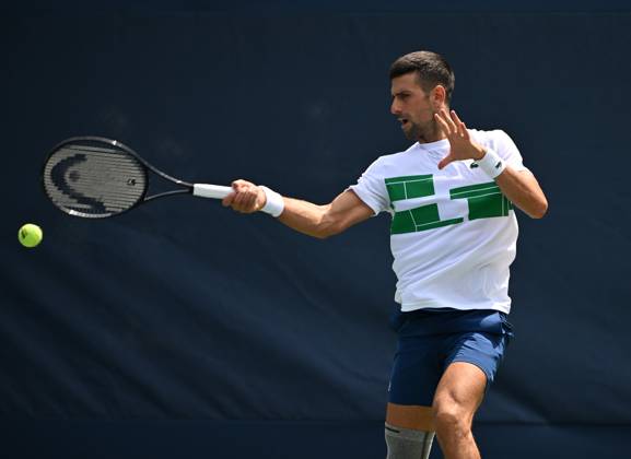FLUSHING NY- AUGUST 25: Novak Djokovic is seen on the practice court at the USTA Billie Jean King National Tennis Center on August 25, 2024 in Flushing Queens. Copyright: xmpi04x Mediapunchx