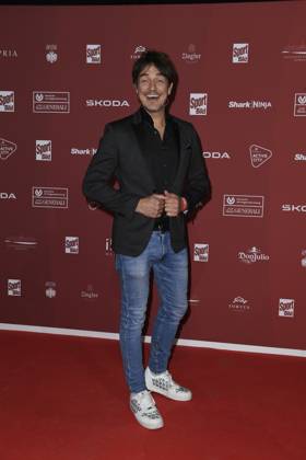 Matze Knop bei der Ankunft zu der Preisverleihung des BILD-Award am 26.08.2024 in der Fischauktionshalle in Hamburg