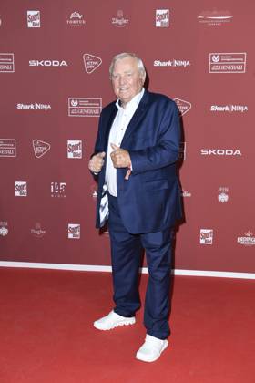 Ulli Wegner bei der Ankunft zu der Preisverleihung des BILD-Award am 26.08.2024 in der Fischauktionshalle in Hamburg