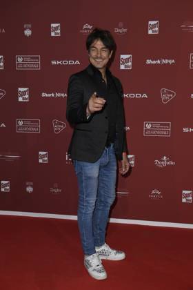 Matze Knop bei der Ankunft zu der Preisverleihung des BILD-Award am 26.08.2024 in der Fischauktionshalle in Hamburg