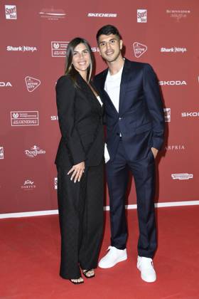 NAME bei der Ankunft zu der Preisverleihung des BILD-Award am 26.08.2024 in der Fischauktionshalle in Hamburg