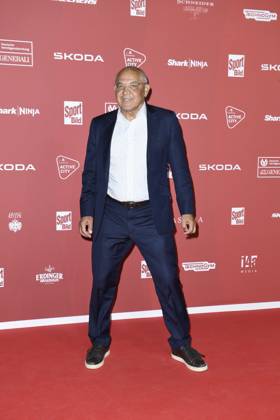 Felix Magath bei der Ankunft zu der Preisverleihung des BILD-Award am 26.08.2024 in der Fischauktionshalle in Hamburg