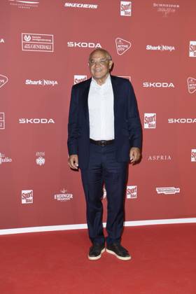 Felix Magath bei der Ankunft zu der Preisverleihung des BILD-Award am 26.08.2024 in der Fischauktionshalle in Hamburg
