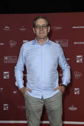 Alfred Gislason (isländischer Handballtrainer) bei der Ankunft zu der Preisverleihung des BILD-Award am 26.08.2024 in der Fischauktionshalle in Hamburg