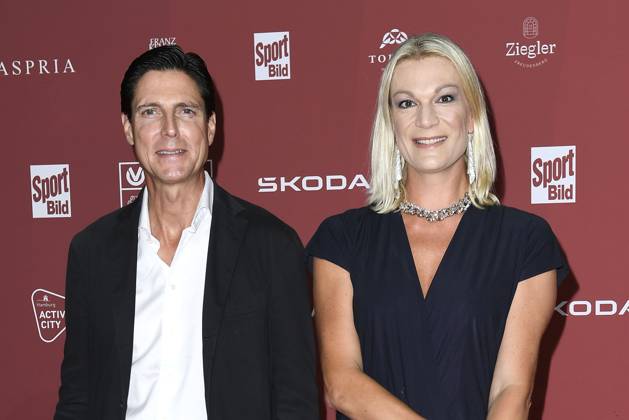 Sport Themen der Woche KW35 Marcus Hoefl und Maria Hoefl-Riesch bei der Verleihung vom Bild Award am 26.08.2024 in Hamburg Sport Bild Award 2024 Verleihung in Hamburg 