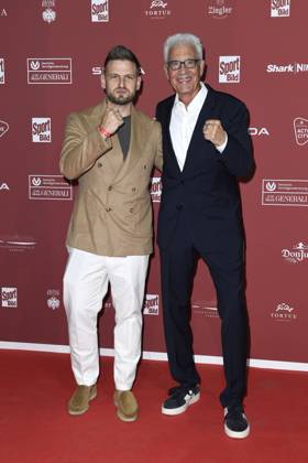 Ulrich Manuel Hebel und Bernd Boente bei der Verleihung vom Bild Award am 26.08.2024 in Hamburg Sport Bild Award 2024 Verleihung in Hamburg