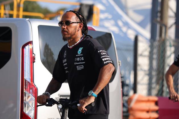 Lewis Hamilton (Mercedes AMG Petronas Formula One Team, 44), ITA, Formel 1 Weltmeisterschaft, Italian Grand Prix, Autodromo Nazionale Monza, Media Day, 29.08.2024 ITA, Formel 1 Weltmeisterschaft, Italian Grand Prix, Italien, Autodromo Nazionale Monza, 29.08.2024 Monza Copyright: xEibner-Pressefoto AnnikaxGrafx EP_AGF