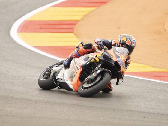 43 Jack Miller (Aus-Red Bull KTM Factory Racing) during the Moto Grand Prix GoPro of Aragon Qualifying Motogp Saturday , MotoGp of Spain at Motorland circuit in Alcaniz on August 31, 2024 in Alcaniz, Spain. during Gran Premio GoPro de Aragon, MotoGP World Championship, WM, Weltmeisterschaft in Aragon, Spain, August 31 2024 Copyright: xMatteoxAverna IPAxSportx xipa-agx xx IPA_49221930 IPA_Agency_IPA49221930