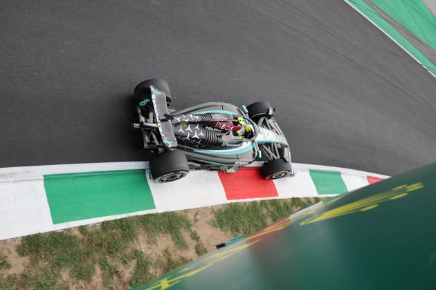 Lewis Hamilton (Mercedes AMG Petronas Formula One Team, 44), ITA, Formel 1 Weltmeisterschaft, Italian Grand Prix, Autodromo Nazionale Monza, Race Day, 01.09.2024 ITA, Formel 1 Weltmeisterschaft, Italian Grand Prix, Italien, Autodromo Nazionale Monza, 01.09.2024 Monza Copyright: xEibner-Pressefoto AnnikaxGrafx EP_AGF