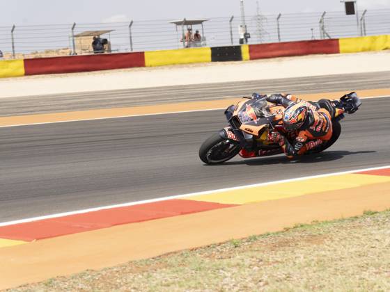 43 Jack Miller (Aus-Red Bull KTM Factory Racing) during the Moto Grand Prix GoPro of Aragon Grand Prix Race Motogp Sunday , MotoGp of Spain at Motorland circuit in Alcaniz on September 1, 2024 in Alcaniz, Spain. Copyright: xMatteoxAverna IPAxSportx xipa-agx xx IPA_49265300 IPA_Agency_IPA49265300