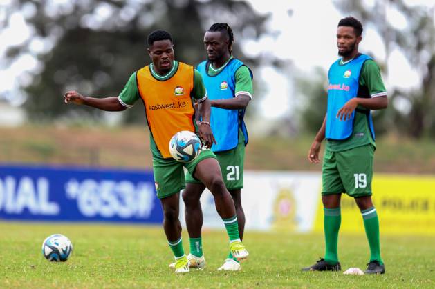RECORD DATE NOT STATED NAMBOOLE, UGANDA - SEPTEMBER 01: Kenya Men˜s senior national team, Nationalteam forward Benson Omalla in preparations for 2025 AfCON Qualifiers match against Zimbabwe at Stade Mandela National Stadium on September 1, 2024 in Uganda, Photo by Chris Omollo Copyright: xx