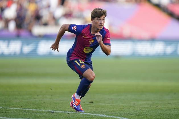 ESP: FC Barcelona, Barca v Real Valladolid. La Liga EA Sports. Date Pablo Torre of FC Barcelona during the La Liga EA Sports match between FC Barcelona and Real Valladolid played at Lluis Companys Stadium on August 31, 2024 in Barcelona, Spain. kpng Copyright: xSergioxRuizx xPRESSINPHOTOx PS_240831_129