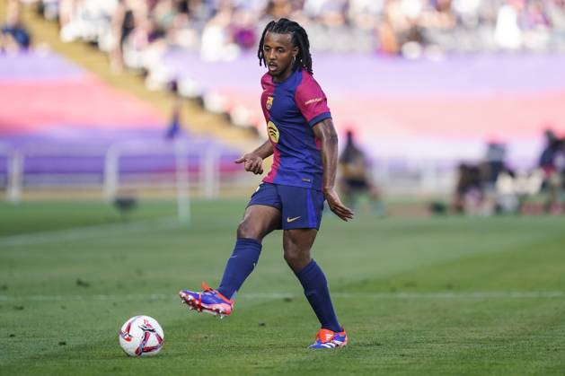 ESP: FC Barcelona, Barca v Real Valladolid. La Liga EA Sports. Date Jules Kounde of FC Barcelona during the La Liga EA Sports match between FC Barcelona and Real Valladolid played at Lluis Companys Stadium on August 31, 2024 in Barcelona, Spain. kpng Copyright: xSergioxRuizx xPRESSINPHOTOx PS_240831_105