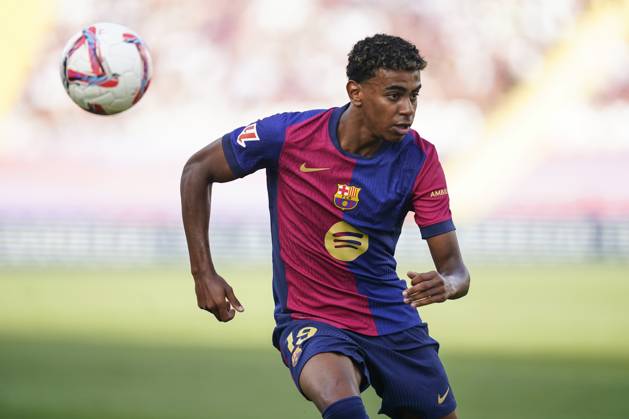 ESP: FC Barcelona, Barca v Real Valladolid. La Liga EA Sports. Date Lamine Yamal of FC Barcelona during the La Liga EA Sports match between FC Barcelona and Real Valladolid played at Lluis Companys Stadium on August 31, 2024 in Barcelona, Spain. kpng Copyright: xSergioxRuizx xPRESSINPHOTOx PS_240831_107