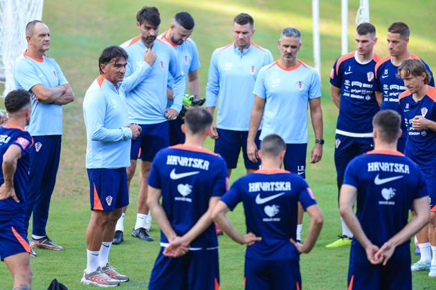 Fußball, Nationalteam Kroatien Training Croatia National Football Team: Training session Head Coach of Croatia Zlatko Dalic during training session of Croatia national football team at Hitrec Kacian Stadium in Zagreb, Croatia, on September 2, 2024. SlavkoxMidzor PIXSELL