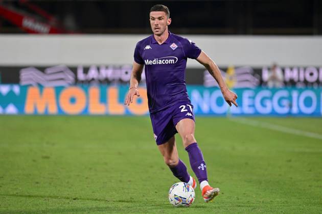 ACF Fiorentina s defender Robin Gosens during ACF Fiorentina vs AC Monza, Italian soccer Serie A match in Florence, Italy, September 01 2024 Copyright: xLisaxGuglielmi IPAxSportx xipa-ax xx IPA_49319423 IPA_Agency_IPA49319423
