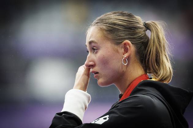 Paralympics (Para Leichtathletik); Paris, 05.09.2024 Überraschung-Silber: MOOS Nele (T38 GER Para Leichtathletik), Weitsprung, long jump, ; Paralympics (Para Leichtathletik) am 05.09.2024 im Stade de France in Paris (Frankreich). Copyright: xBEAUTIFULxSPORTS AxelxKohringx