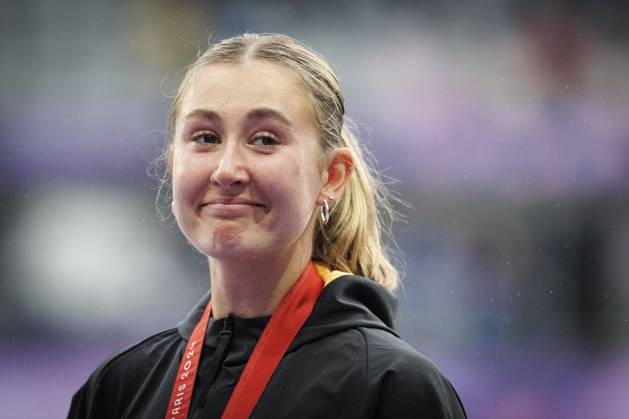 Sport Bilder des Tages Paralympics (Para Leichtathletik); Paris, 05.09.2024 Überraschung-Silber: MOOS Nele (T38 GER Para Leichtathletik), Weitsprung, long jump, ; Paralympics (Para Leichtathletik) am 05.09.2024 im Stade de France in Paris (Frankreich). Copyright: xBEAUTIFULxSPORTS AxelxKohringx