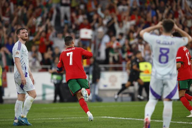 Cristiano Ronaldo , UEFA Nations League 2024 2025 League A - Group 1, Portugal v Scotland, , September 8, 2024, , {country}.