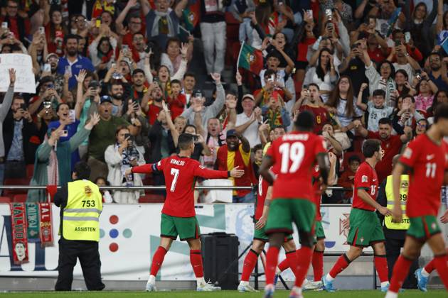 Cristiano Ronaldo , UEFA Nations League 2024 2025 League A - Group 1, Portugal v Scotland, , September 8, 2024, , {country}.