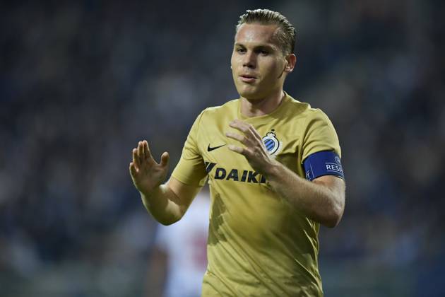 FC Porto v Club Brugge - UEFA Champions League PORTO, PORTUGAL - NOVEMBER 2 : Team captain Ruud Vormer midfielder of Club Brugge pictured during the Champions League Group H stage match of FC Porto against Club Brugge at the Estadio do Dragao on November 02, 2016 in Porto, Portugal, 2 11 2016 Porto Portugal Copyright: xNicoxVereeckenx 10611910-040