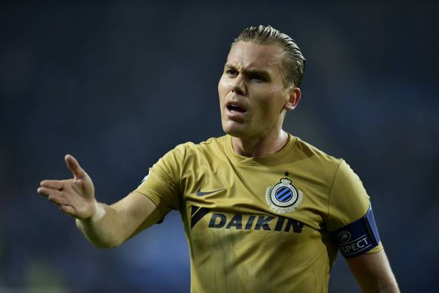 FC Porto v Club Brugge - UEFA Champions League PORTO, PORTUGAL - NOVEMBER 2 : Ruud Vormer midfielder of Club Brugge angry during the Champions League Group H stage match of FC Porto against Club Brugge at the Estadio do Dragao on November 02, 2016 in Porto, Portugal, 2 11 2016 Porto Portugal Copyright: xNicoxVereeckenx 10611910-074