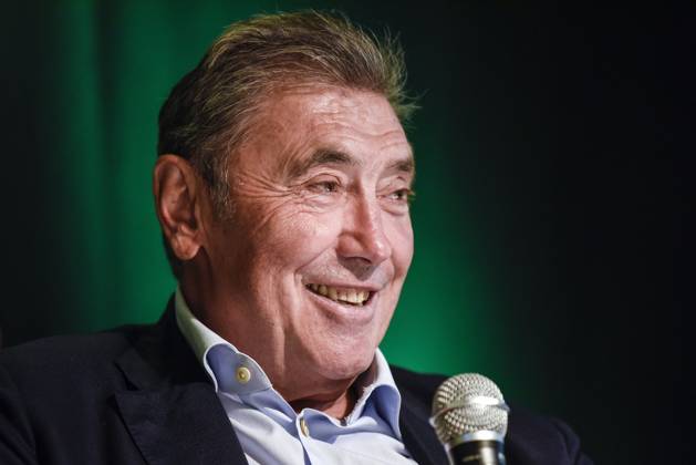 NEW STAMPS BELGIAN TOUR WINNERS Pc Eddy Merckx en Lucien Van Impe onthullen hun eigen postzegel van bpost met Eddy Merckx, Lucien Van Impe en CEO Koen Van Gerven - Cp Eddy Merckx et Lucien Van Impe dévoilent leur propre timbre-poste de bpost avec Eddy Merckx, Lucien Van Impe et le CEO Koen Van Gerven 07 06 2017 pict. TG Photo News MECHELEN Belgium  Copyright: xTgx ASS PN BELGIË KLEURT GEEL POSTZEGELS MET EDDY MERCKX EN LUCIEN V