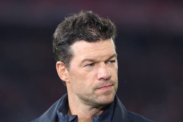 TV-Experte, Michael Ballack, DAZN, Portraet, Portrait Fussball FC Bayern München - GNK Dinamo Zagreb UEFA Champions League Allianz Arena 17.09.2024 FOTO: Mladen Lackovic LakoPress