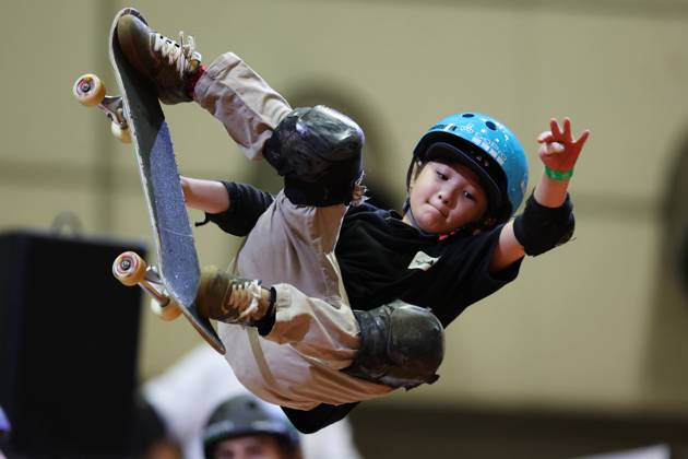 Bilder des Jahres 2024, Sport 09 September Sport Themen der Woche KW38 Sport Bilder des Tages Ema Kawakami (JPN), SEPTEMBER 21, 2024 - Skateboarding : X Games Chiba 2024 Men s Skateboard Vert Final at the Makuhari Messe in Chiba, Japan. NoxThirdxPartyxSales  (267293846)