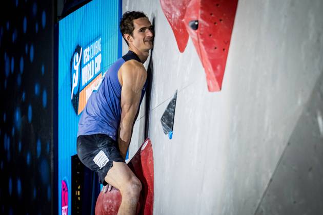 Bilder des Jahres 2024, Sport 09 September Sport Themen der Woche KW38 Sport Bilder des Tages World Cup in climbing (bouldering): men s - final, in Prague, Czech Republic, September 21, 2024. Adam Ondra from Czech Republic. (CTKxPhoto JaroslavxSvoboda) CTKPhotoP2024092107600  CTKPhotoP2024092107600
