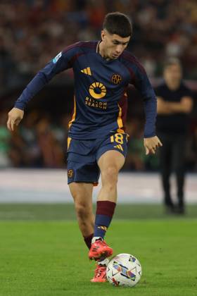 Rome, Italy 22.09.2024 : Matias Soule of Roma during Italian football championship Serie A Enilive 2024-2025 match AS Roma Vs Udinese Calcio at Stadio Olimpico in Rome. Copyright: xMarcoxIacobucci IPAxSportx xipa-x xx IPA_49948888 IPA_Agency_IPA49948888