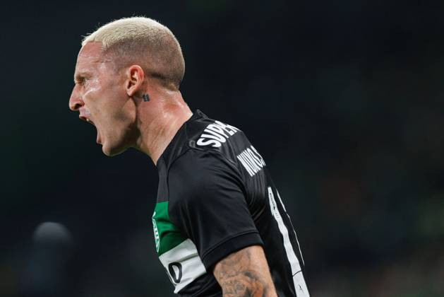 Sporting CP Vs AVS Futebol SAD in Lisbon - 22 Sept 2024 Nuno Santos (Sporting CP) seen in action during the Liga Portugal game between teams of Sporting CP and AVS Futebol SAD at Estadio Jose Alvalade. final score 3:0 Lisbon Portugal Copyright: xMaciejxRogowskix xSOPAxImagesx MROGOWSKI_sportingafs202425-21