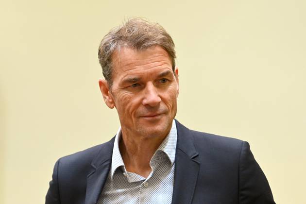 Jens Lehmann, Einzelbild,angeschnittenes Einzelmotiv,Portraet,Portrait,Porträt. Landgericht Muenchen II Strafverfahren gegen Jens Lehmann wegen des Verdachts der Beleidigung u.a. am 27.09.2024,Berufung,