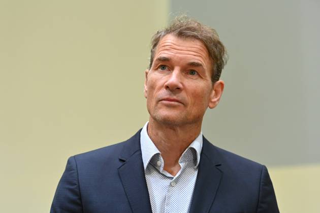 Jens Lehmann, Einzelbild,angeschnittenes Einzelmotiv,Portraet,Portrait,Porträt. Landgericht Muenchen II Strafverfahren gegen Jens Lehmann wegen des Verdachts der Beleidigung u.a. am 27.09.2024,Berufung,