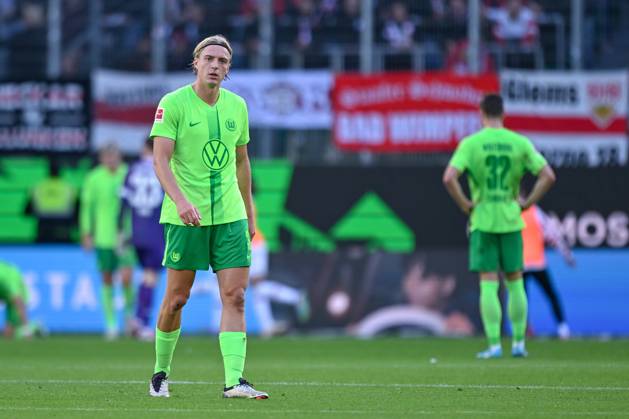 28.09.2024, Fussball, Bundesliga, 5. Spieltag Saison 2024 2025, VfL Wolfsburg - VfB Stuttgart, Sebastiaan Bornauw (VfL Wolfsburg) xRHR-FOTO TKx Copyright: RHR-FOTOx RHR-FOTO TK
