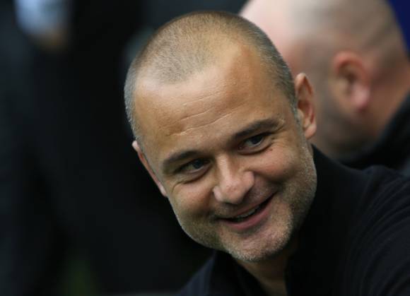 Wigan Athletic v Exeter City EFL Sky Bet League 1 28 09 2024. Wigan Athletic Manager Shaun Maloney (m) all smiles during the EFL Sky Bet League 1 match between Wigan Athletic and Exeter City at the Brick Community Stadium, Wigan, England on 28 September 2024. Wigan Brick Community Stadium Greater Manchester England Editorial use only DataCo restrictions apply See www.football-dataco.com , Copyright: xJohnxBradleyx PSI-20514-0036