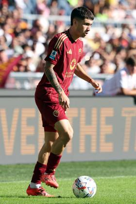 Rome, Italy 29.09.2024 : Matias Soule of Roma during Italian football championship Serie A Enilive 2024-2025 match AS Roma Vs Venezia FC at Stadio Olimpico in Rome on September 29, 2024. Copyright: xMarcoxIacobucci IPAxSportx xipa-x xx IPA_50163463 IPA_Agency_IPA50163463