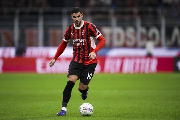 AC Milan v US Lecce - Serie A Theo Hernandez of AC Milan in action during the Serie A football match between AC Milan and US Lecce. Milan Italy Copyright: xNicolòxCampox