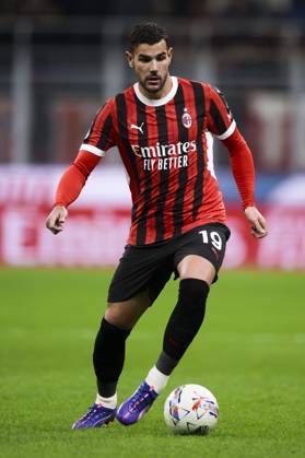 AC Milan v US Lecce - Serie A Theo Hernandez of AC Milan in action during the Serie A football match between AC Milan and US Lecce. Milan Italy Copyright: xNicolòxCampox
