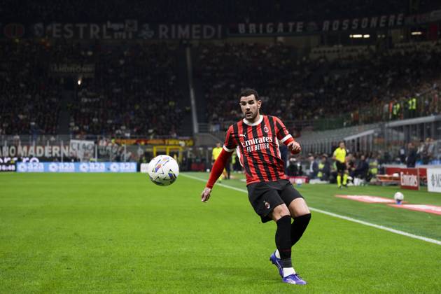 AC Milan v US Lecce - Serie A Theo Hernandez of AC Milan in action during the Serie A football match between AC Milan and US Lecce. Milan Italy Copyright: xNicolòxCampox