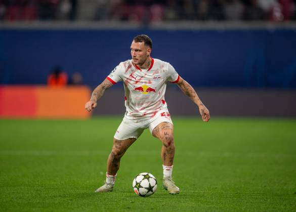 Fussball, Herren, Saison 2024 2025, Champions League (Ligaphase, 2. Spieltag), RB Leipzig - Juventus Turin, David Raum (RB Leipzig), 02.10.2024, Copyright: xSebastianxRäppold MatthiasxKochx