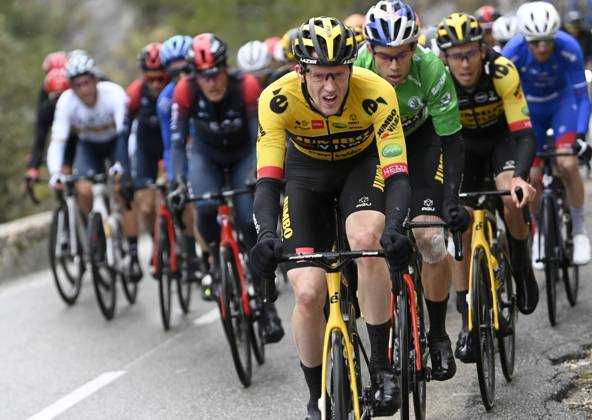 Paris - Nice 2022 - stage 8 NICE, FRANCE - MARCH 13 : Van Hooydonck Nathan (BEL) of Team Jumbo-Visma during stage 8 and final stage of the 80th edition of the Paris - Nice cycling race, a stage of 115,6km with start and finish in Nice on March 13, 2022 in Nice, France, 13 03 2022 ( Motordriver Kenny Verfaillie - Nice France Copyright: xNicoxVereeckenx 10971685-040