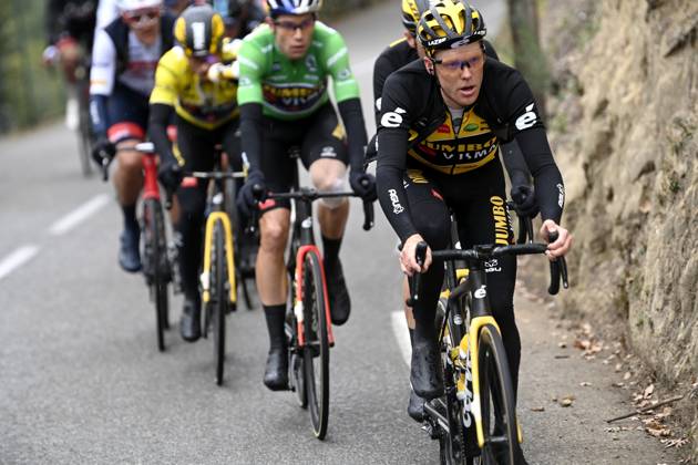 Paris - Nice 2022 - stage 8 NICE, FRANCE - MARCH 13 : Kruijswijk Steven (NED) of Team Jumbo-Visma during stage 8 and final stage of the 80th edition of the Paris - Nice cycling race, a stage of 115,6km with start and finish in Nice on March 13, 2022 in Nice, France, 13 03 2022 ( Motordriver Kenny Verfaillie - Nice France Copyright: xNicoxVereeckenx 10971685-049
