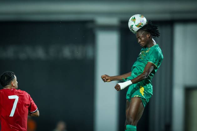 Egypt vs Mauritania - Africa Cup Of Nations Qualifier Keita Ibrahima of Mauritania plays during the Africa Cup of Nations Qualifiers 2025, match number 61, between Egypt and Mauritania at Cairo International Stadium in Cairo, Egypt, on October 11, 2024. Cairo Egypt Copyright: xAymanxArefx originalFilename:aref-notitle241011_npD3d