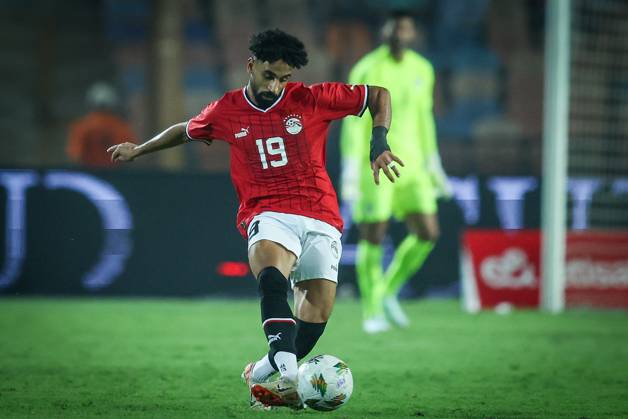 Egypt vs Mauritania - Africa Cup Of Nations Qualifier Marawan Attia of Egypt participates in the Africa Cup of Nations Qualifiers 2025, match number 61, between Egypt and Mauritania at Cairo International Stadium in Cairo, Egypt, on October 11, 2024. Cairo Egypt Copyright: xAymanxArefx originalFilename:aref-notitle241011_npj2q
