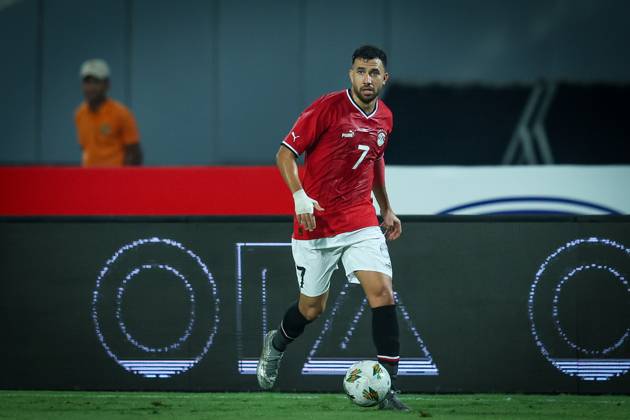 Egypt vs Mauritania - Africa Cup Of Nations Qualifier Mahmoud Ahmed of Egypt participates in the Africa Cup of Nations qualifiers 2025, match number 61, between Egypt and Mauritania at Cairo International Stadium in Cairo, Egypt, on October 11, 2024. Cairo Egypt Copyright: xAymanxArefx originalFilename:aref-notitle241011_npjcI