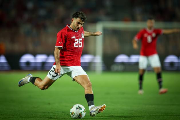 Egypt vs Mauritania - Africa Cup Of Nations Qualifier Ahmed Mostafa of Egypt participates in the Africa Cup of Nations Qualifiers 2025, match number 61 between Egypt and Mauritania, at Cairo International Stadium in Cairo, Egypt, on October 11, 2024. Cairo Egypt Copyright: xAymanxArefx originalFilename:aref-notitle241011_npFMn